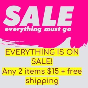 All times must go! If you are interested, ask!